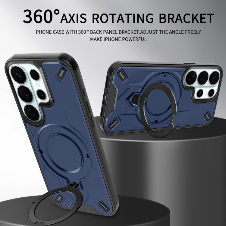 For Galaxy S26 Ultra 5G Dijia Rotating Bracket Magnetic Phone Case