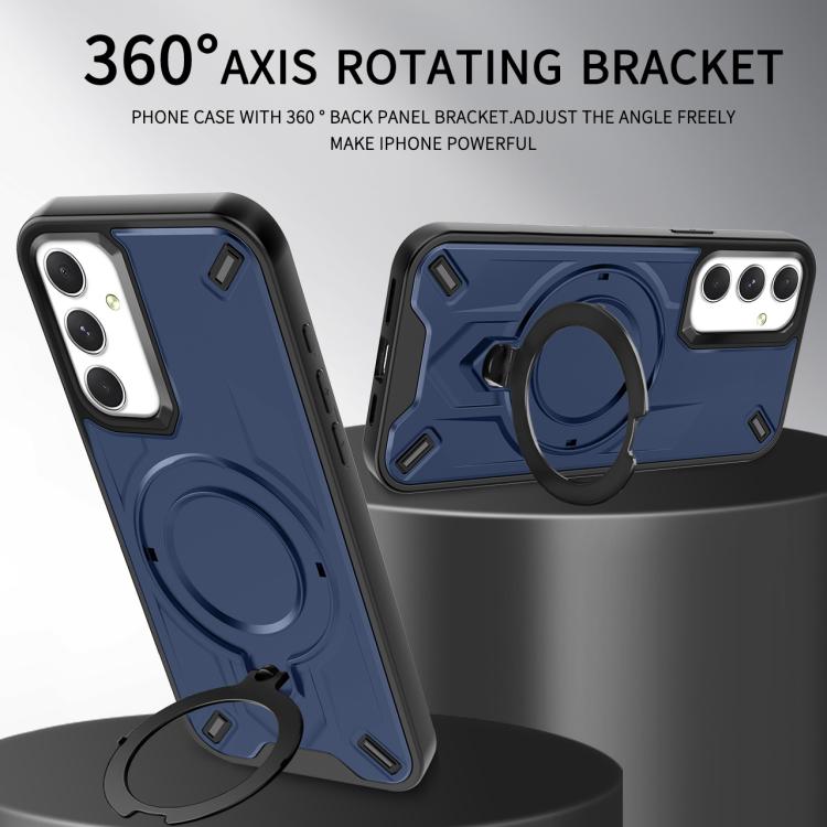 For Galaxy S23 FE 5G Dijia Rotating Bracket Magnetic Phone Case