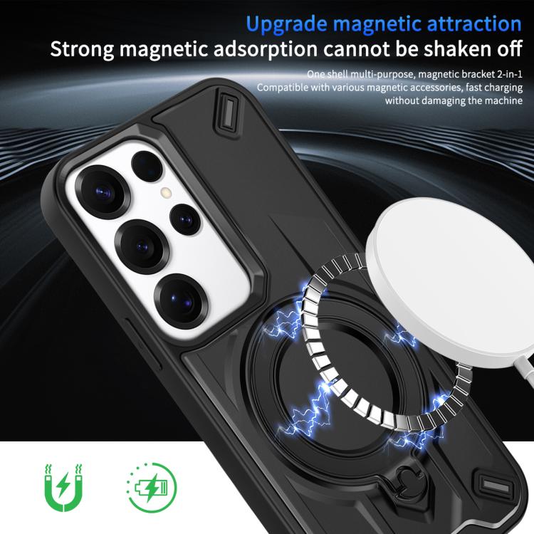 For Galaxy S23 Ultra 5G Dijia Rotating Bracket Magnetic Phone Case