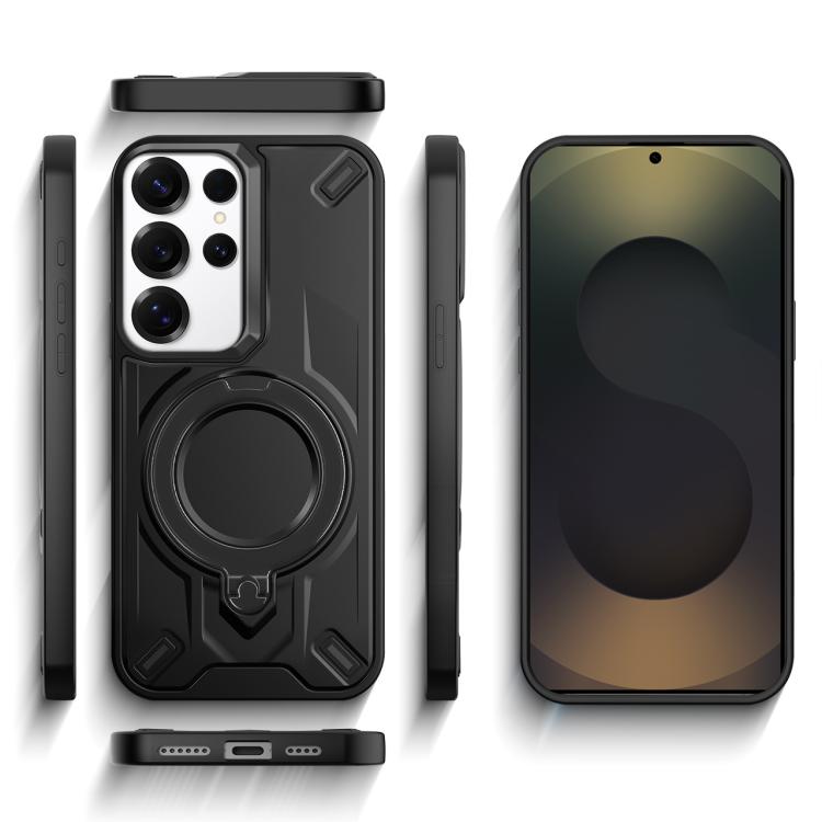 For Galaxy S23 Ultra 5G Dijia Rotating Bracket Magnetic Phone Case
