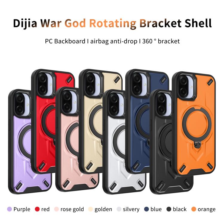 For Galaxy A07 4G / 5G Dijia Rotating Bracket Magnetic Phone Case