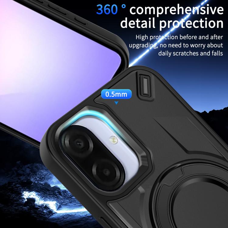For Galaxy A07 4G / 5G Dijia Rotating Bracket Magnetic Phone Case