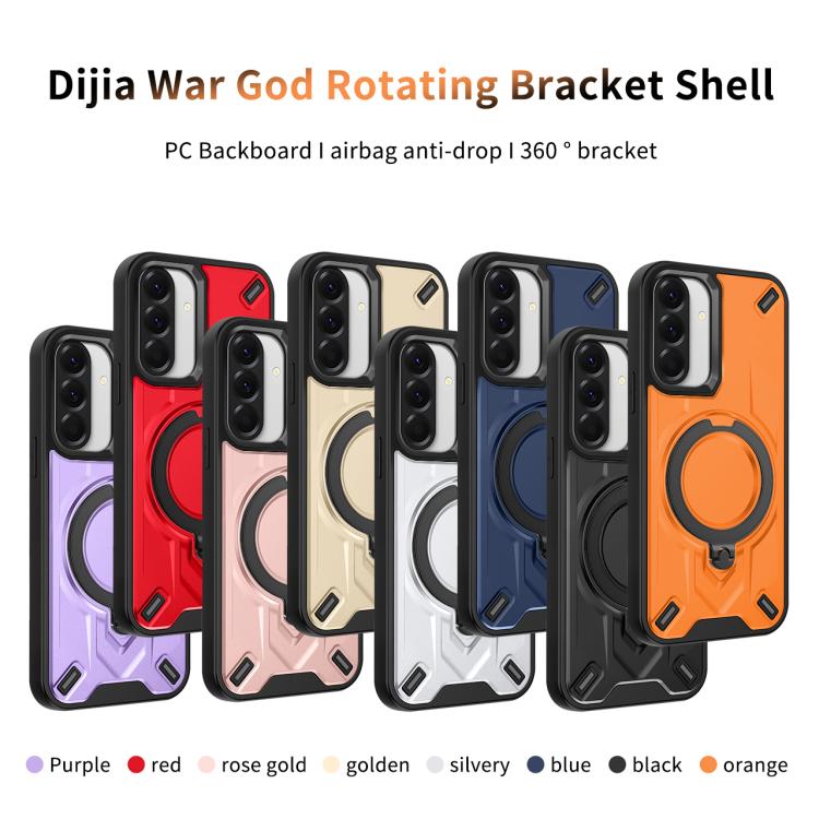 For Galaxy A36 5G Dijia Rotating Bracket Magnetic Phone Case