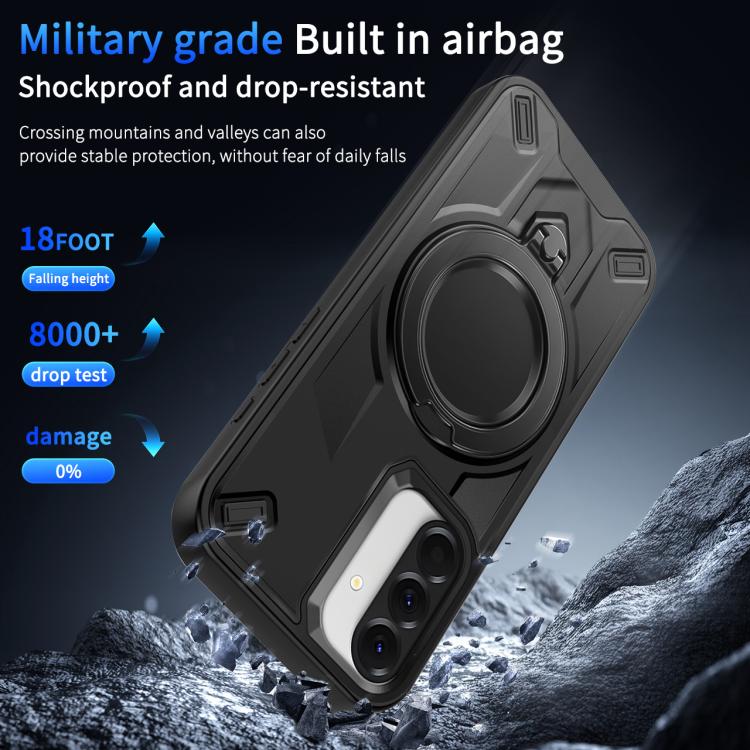 For Galaxy A36 5G Dijia Rotating Bracket Magnetic Phone Case