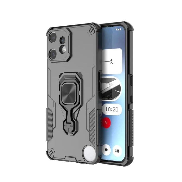 For Nothing CMF Phone 2 Pro WANLONFENG Metal Kickstand Phone Case with Screen Protector