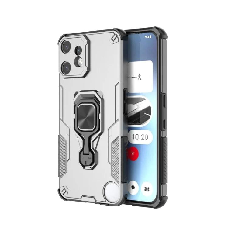 For Nothing CMF Phone 2 Pro WANLONFENG Metal Kickstand Phone Case with Screen Protector