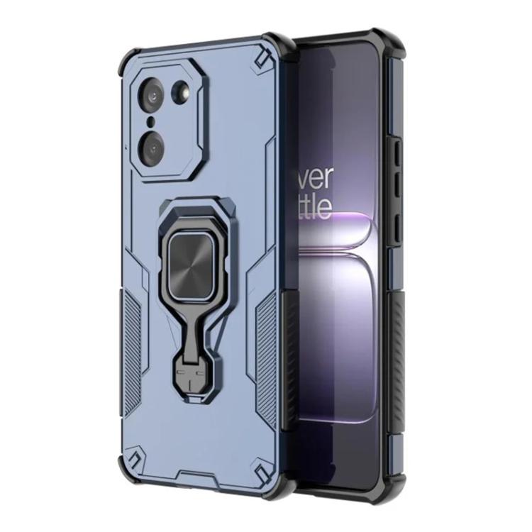 For OnePlus Ace 5 Racing / Nord CE5 5G WANLONFENG Metal Kickstand Phone Case with Screen Protector