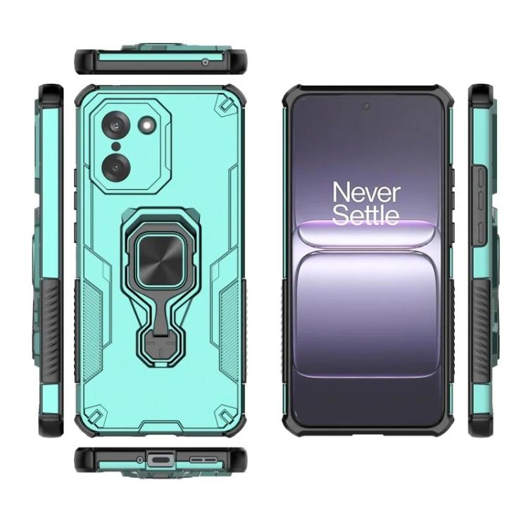 For OnePlus Ace 5 Racing / Nord CE5 5G WANLONFENG Metal Kickstand Phone Case with Screen Protector