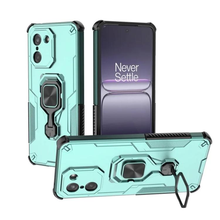 For OnePlus Ace 5 Racing / Nord CE5 5G WANLONFENG Metal Kickstand Phone Case with Screen Protector