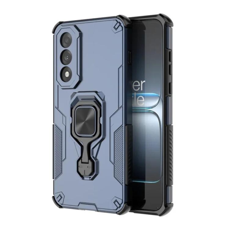 For OnePlus Ace 5 Ultra / Nord 5 5G WANLONFENG Metal Kickstand Phone Case with Screen Protector