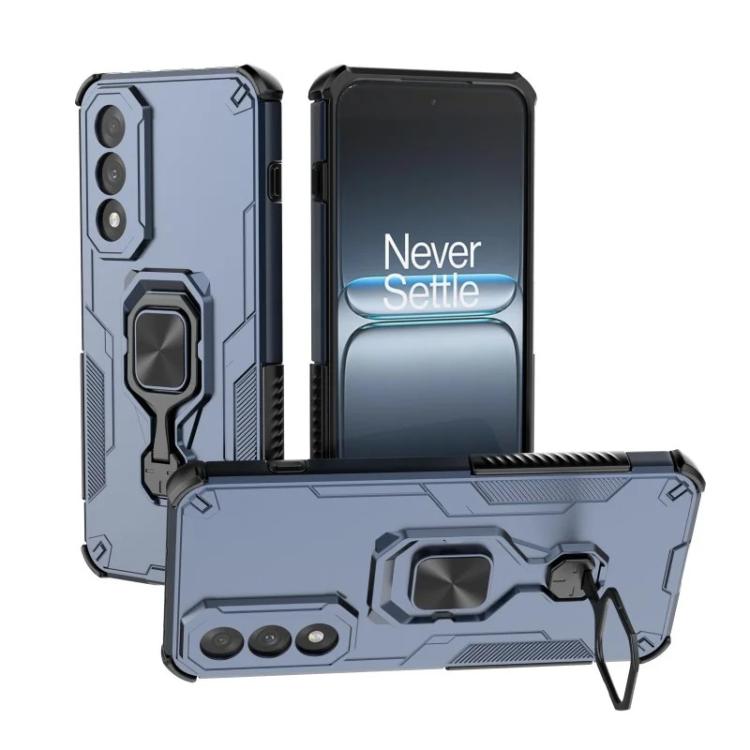 For OnePlus Ace 5 Ultra / Nord 5 5G WANLONFENG Metal Kickstand Phone Case with Screen Protector
