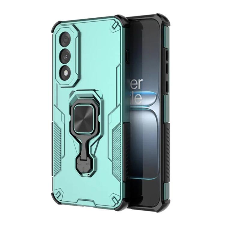 For OnePlus Ace 5 Ultra / Nord 5 5G WANLONFENG Metal Kickstand Phone Case with Screen Protector