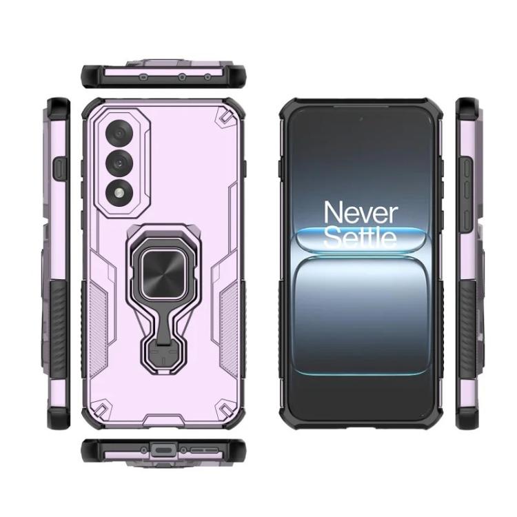 For OnePlus Ace 5 Ultra / Nord 5 5G WANLONFENG Metal Kickstand Phone Case with Screen Protector