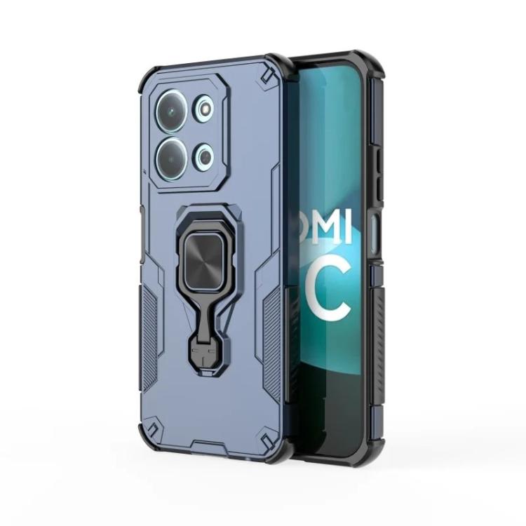 For Redmi 15C 5G / 4G Global 171mm WANLONFENG Metal Kickstand Phone Case with Screen Protector