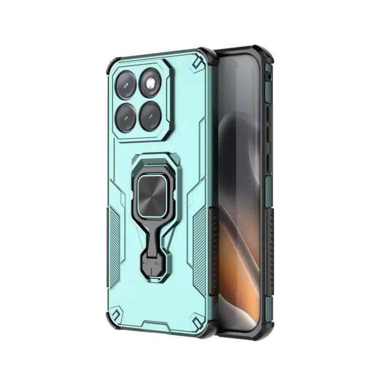 For Motorola Edge 70 Fusion / Fusion+ WANLONFENG Metal Kickstand Phone Case with Screen Protector