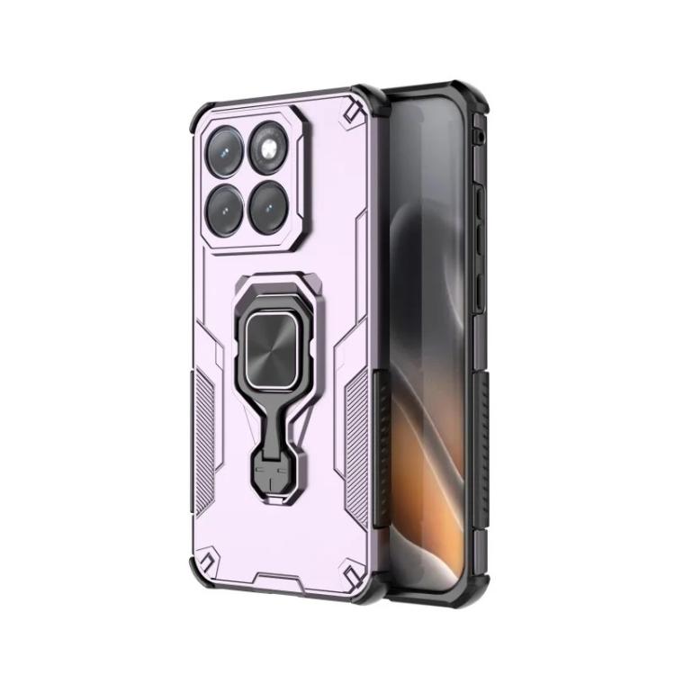 For Motorola Edge 70 Fusion / Fusion+ WANLONFENG Metal Kickstand Phone Case with Screen Protector