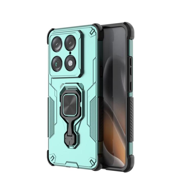 For Motorola Moto X70 Air Pro/Signature WANLONFENG Metal Kickstand Phone Case with Screen Protector