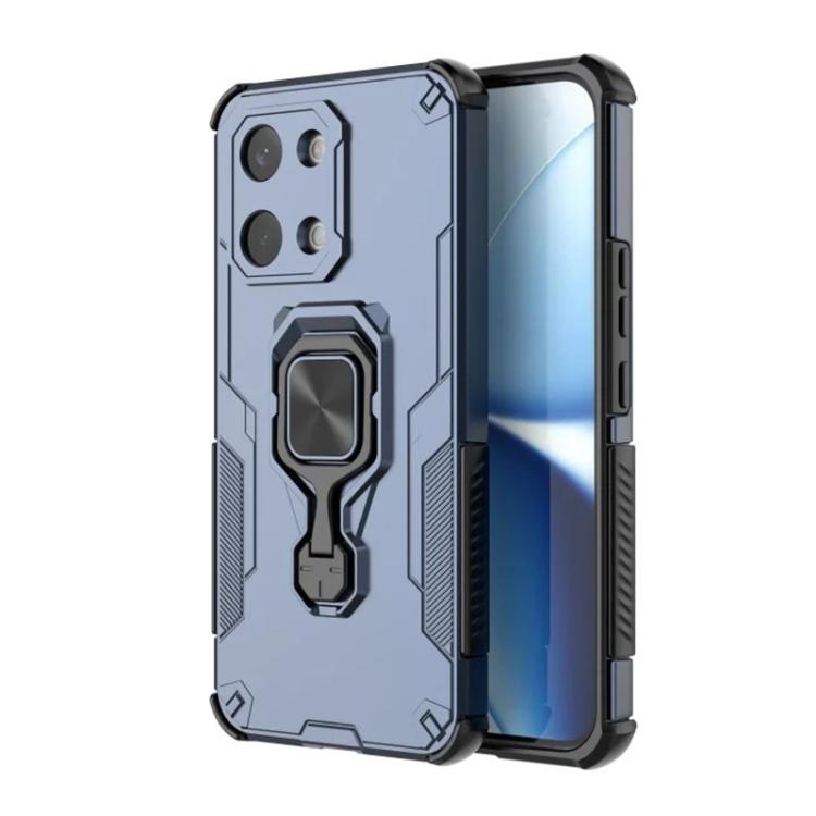 For Redmi Turbo 5 Max / Poco X8 Pro Max WANLONFENG Metal Kickstand Phone Case with Screen Protector