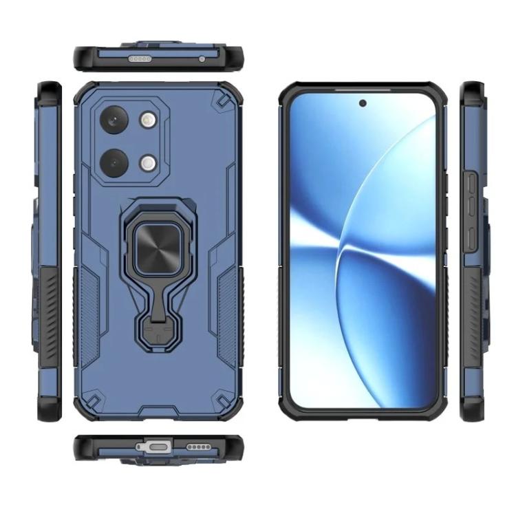 For Redmi Turbo 5 Max / Poco X8 Pro Max WANLONFENG Metal Kickstand Phone Case with Screen Protector