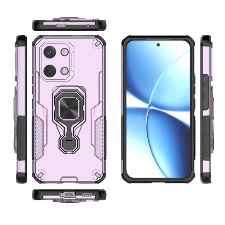 For Redmi Turbo 5 Max / Poco X8 Pro Max WANLONFENG Metal Kickstand Phone Case with Screen Protector