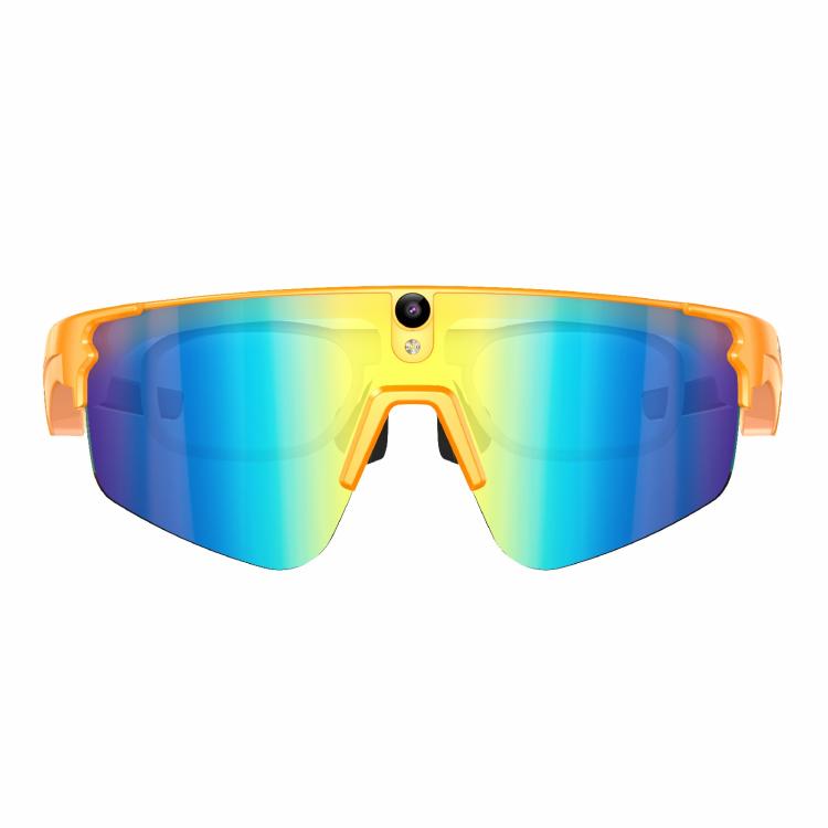 L085 8MP Dual-Mic Noise Cancellation AI Cycling Smart Glasses with Voice Assistant / Calling