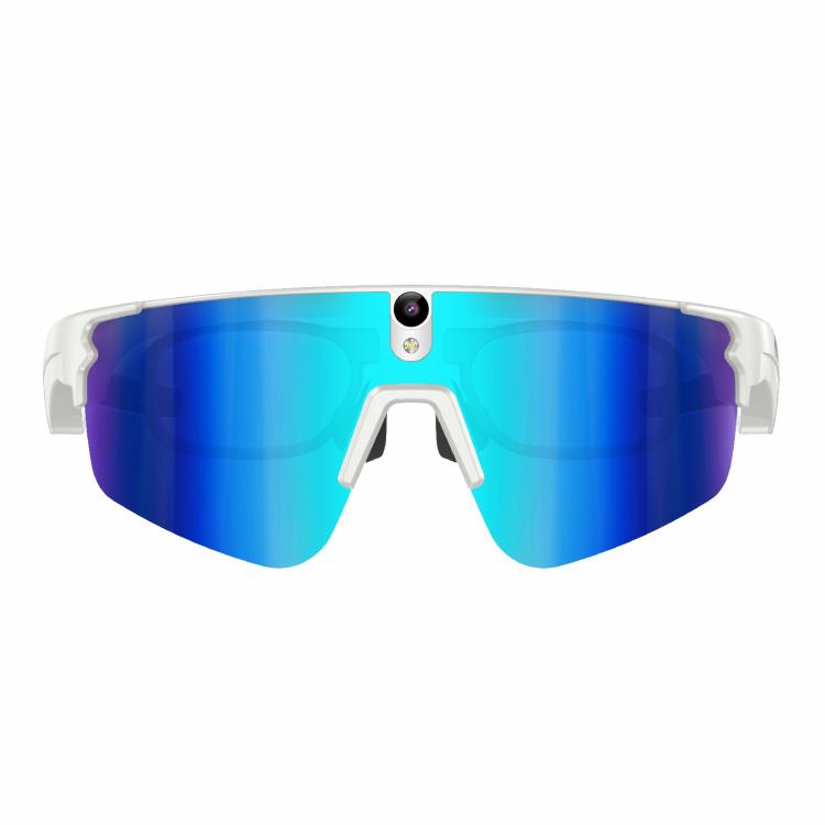L085 8MP Dual-Mic Noise Cancellation AI Cycling Smart Glasses with Voice Assistant / Calling