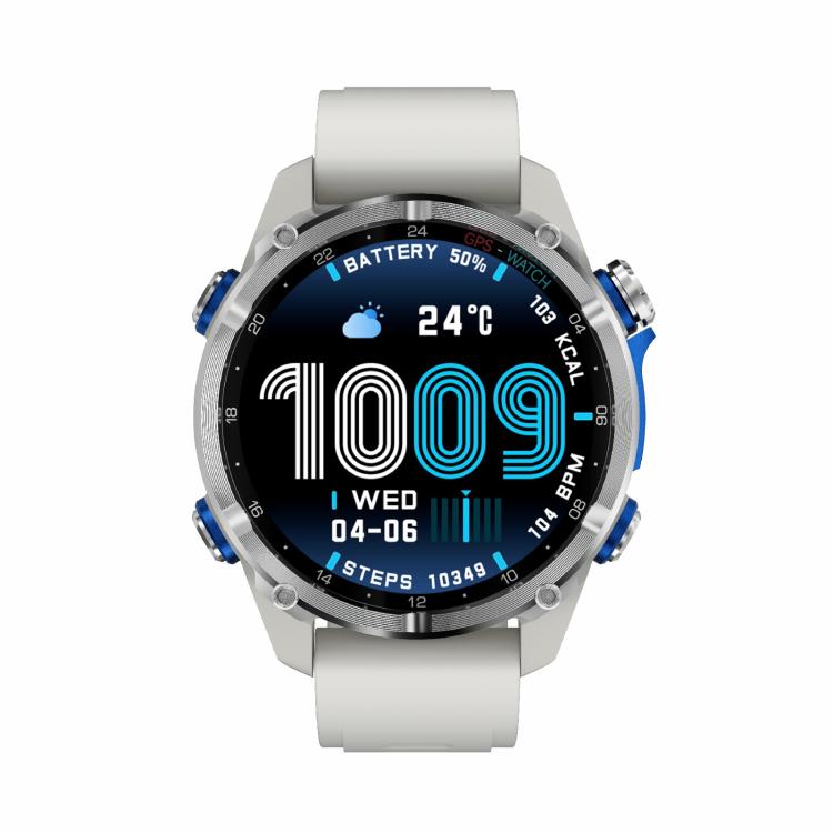 HD350 Pro 1.32 inch AMOLED GPS Sport Smart Watch, Support Bluetooth Call / Sleep / Blood Oxygen / Heart Rate / Long Sitting Health Monitor