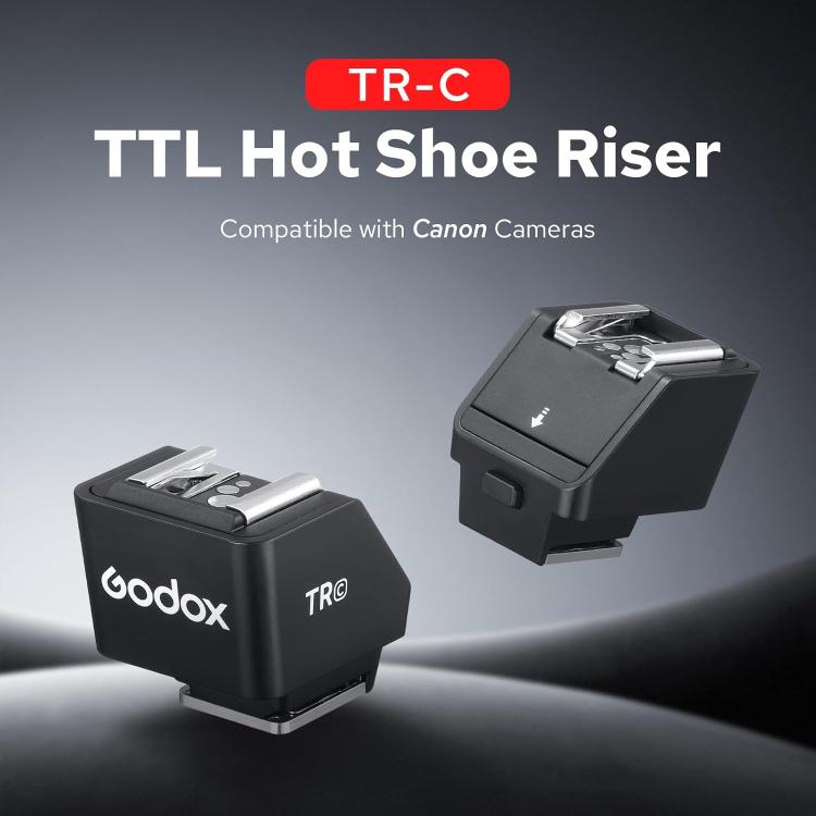 Godox TR TTL Hot Shoe Riser, Type:TR-C For Canon