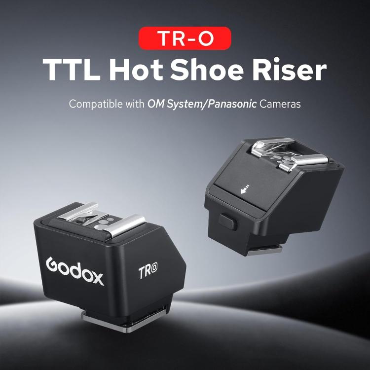 Godox TR TTL Hot Shoe Riser, Type:TR-O For Olympus