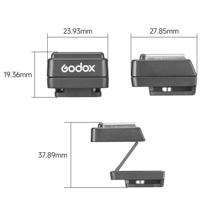 Godox FS-R Single Contact Folding Hot Shoe Riser, Type:FS-R