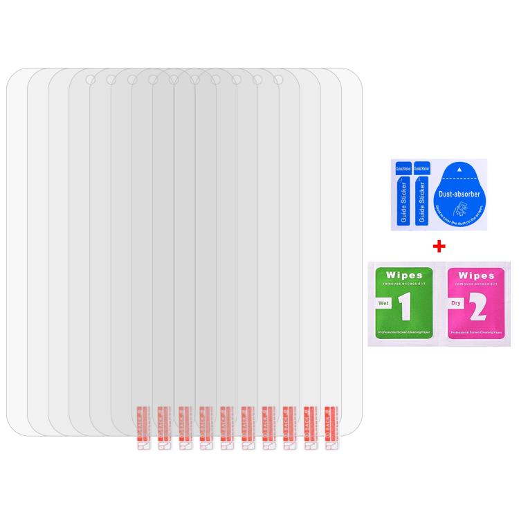 For Realme 16 Pro 5G 10pcs 0.18mm High Aluminum Tempered Glass Film, Support Fingerprint Unlocking