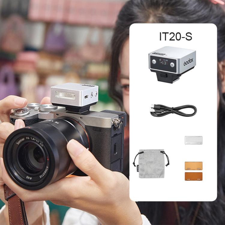 Godox iT20 TTL Mini iFlash Camera Flash Light, Model:iT20 S For Sony