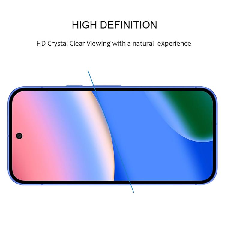 For Google Pixel 10 Full Glue Screen Tempered Glass Film, Support Fingerprint Unlocking