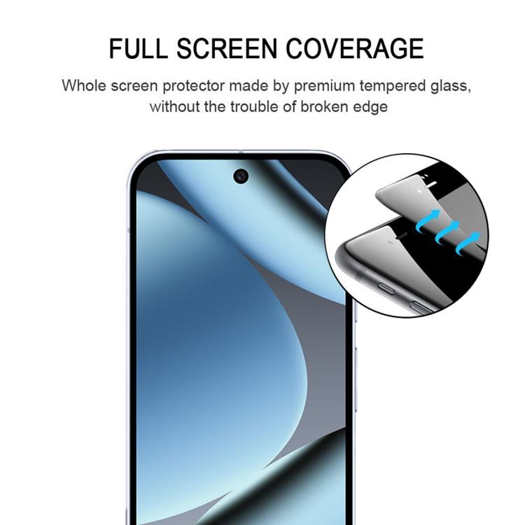 For Google Pixel 10 Pro Full Glue Screen Tempered Glass Film, Support Fingerprint Unlocking