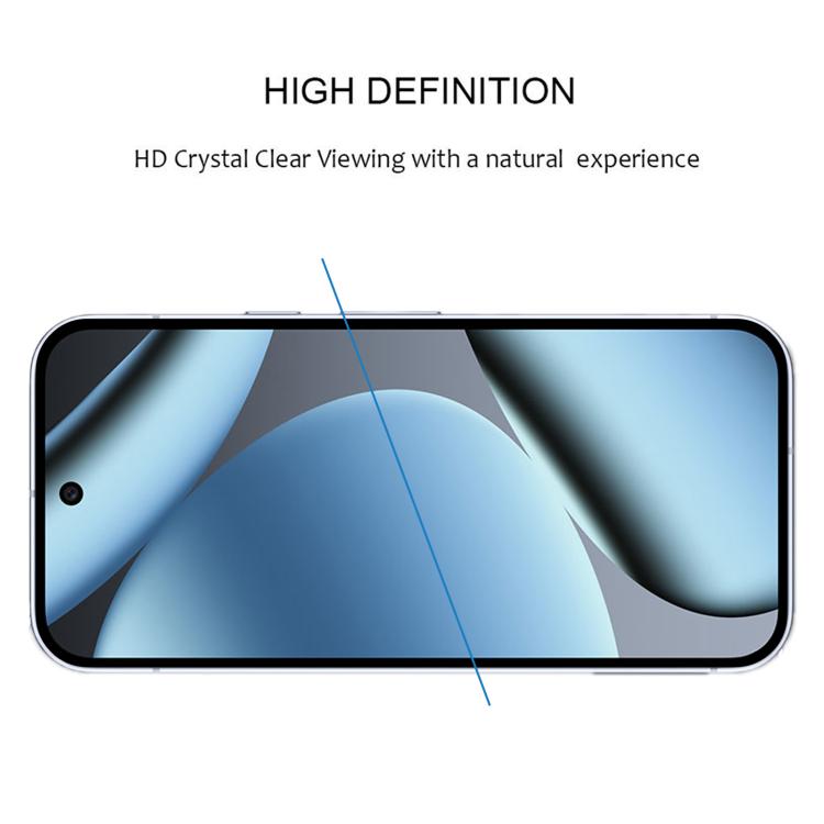 For Google Pixel 10 Pro 25pcs Full Glue Screen Tempered Glass Film, Support Fingerprint Unlocking