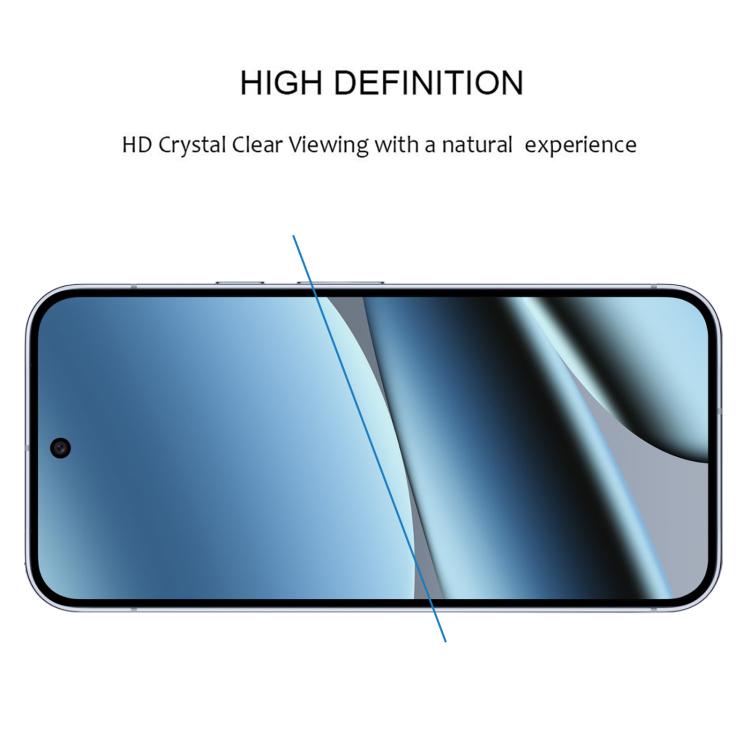 For Google Pixel 10 Pro XL 25pcs Full Glue Screen Tempered Glass Film, Support Fingerprint Unlocking