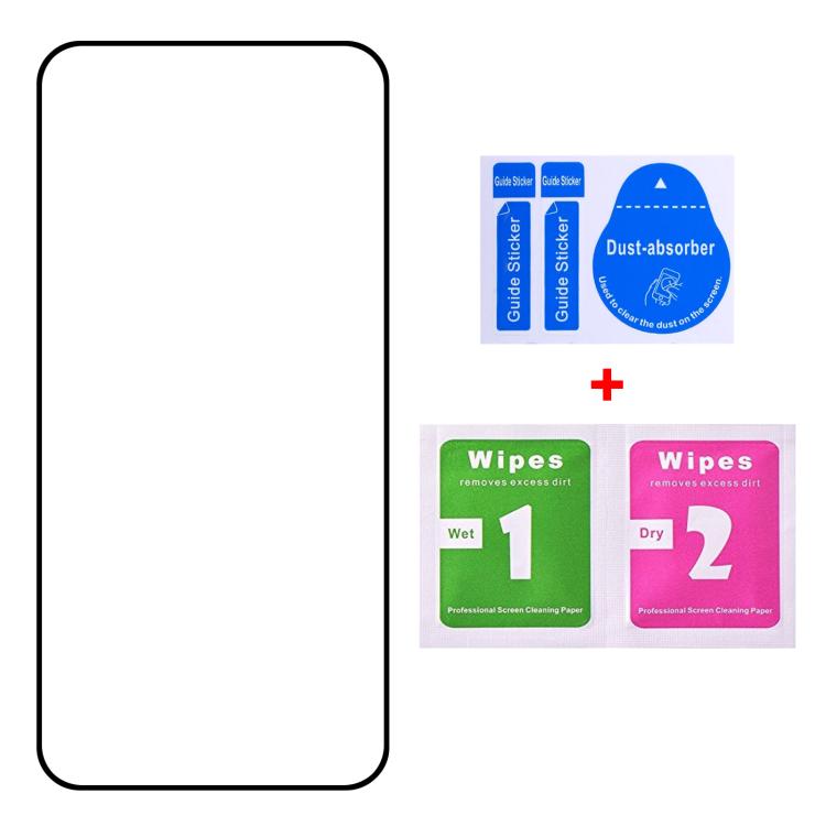 For Honor Magic8 Pro Air Full Glue Screen Tempered Glass Film, Support Fingerprint Unlocking