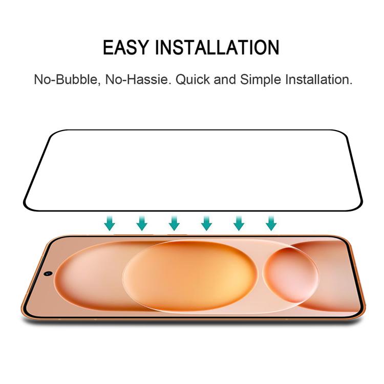 For Honor Magic8 Pro Air Full Glue Screen Tempered Glass Film, Support Fingerprint Unlocking