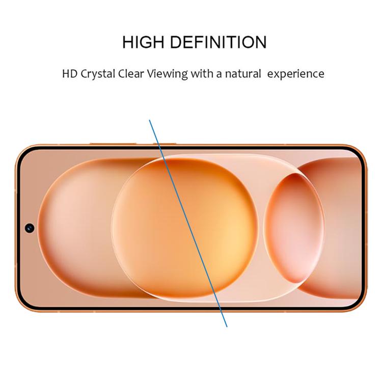 For Honor Magic8 Pro Air 25pcs Full Glue Screen Tempered Glass Film, Support Fingerprint Unlocking