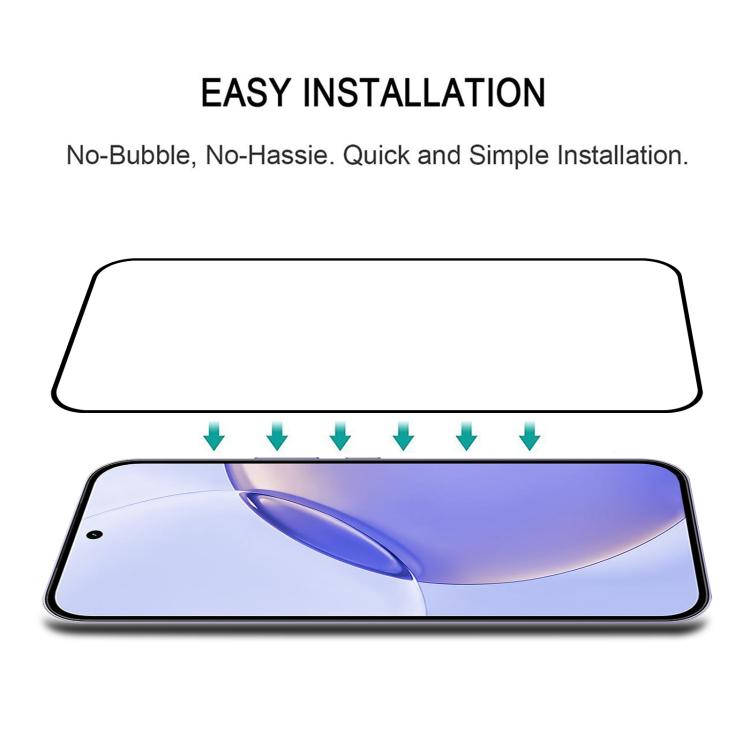 For Realme 16 Pro 5G 25pcs Full Glue Screen Tempered Glass Film, Support Fingerprint Unlocking