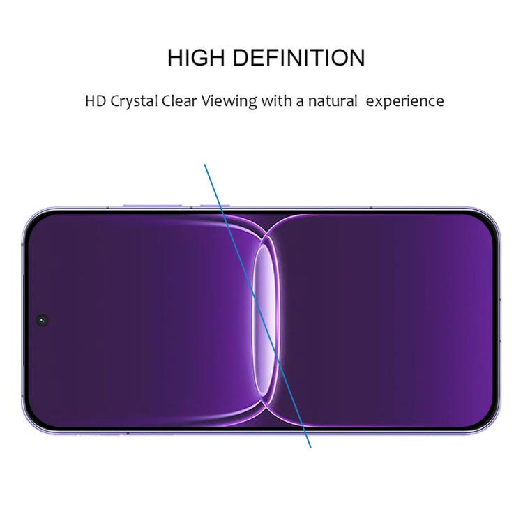 For Realme Neo8 5G 25pcs Full Glue Screen Tempered Glass Film, Support Fingerprint Unlocking