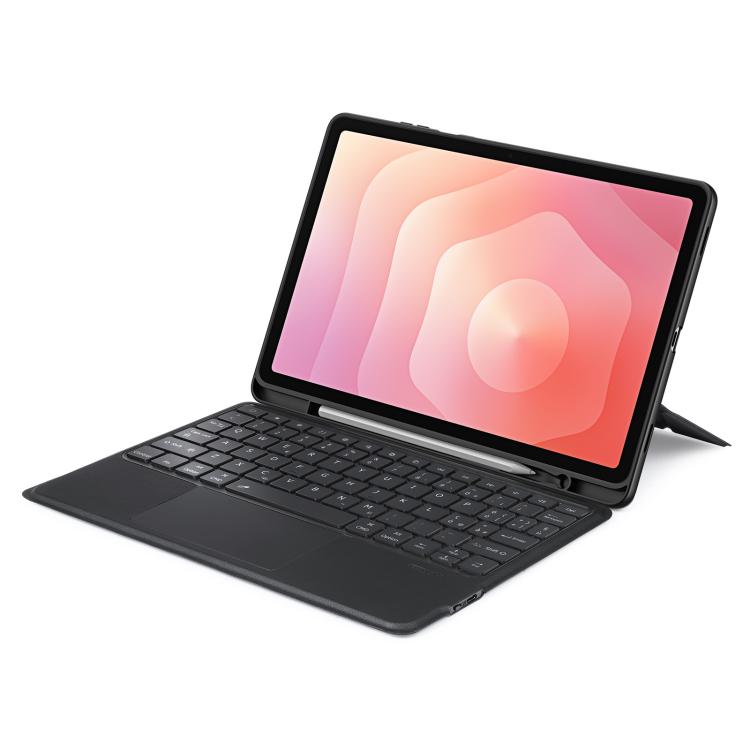 For Galaxy Tab S11 DUX DUCIS DK Series Italian Layout Backlit Bluetooth Keyboard Case - Black