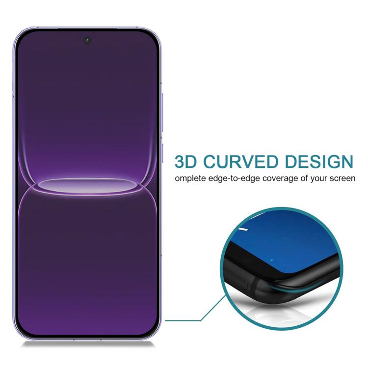 For Realme Neo8 5G 25pcs Full Cover Anti-peeping Tempered Glass Film,  Support Fingerprint Unlocking
