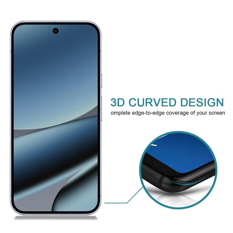 For Google Pixel 10 Pro XL High Transparency Full Cover Anti-spy Tempered Glass Film, Support Fingerprint Unlocking