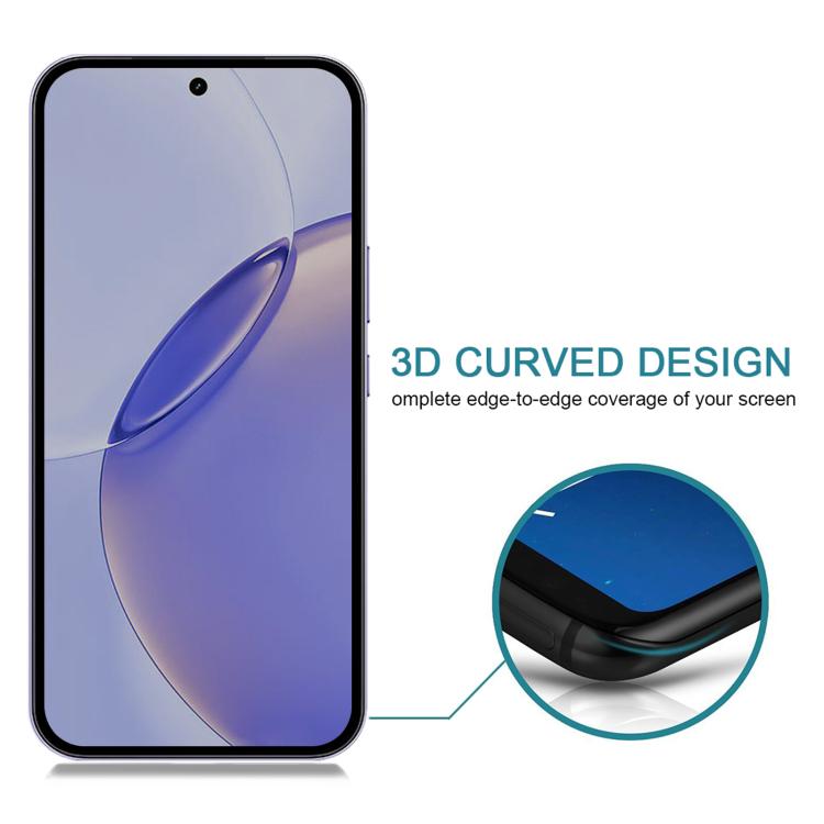 For Realme 16 Pro 5G High Transparency Full Cover Anti-spy Tempered Glass Film, Support Fingerprint Unlocking