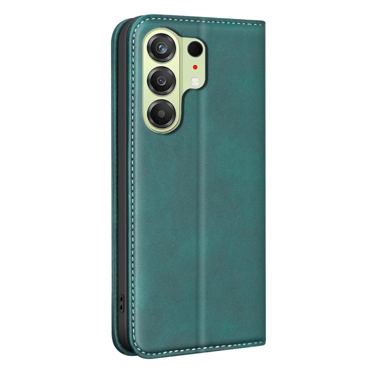 For Tecno Camon 50 4G BINFEN COLOR Calfskin Texture Magnetic RFID Vegan Leather Phone Case