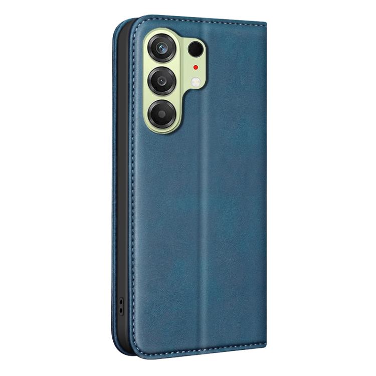 For Tecno Camon 50 4G BINFEN COLOR Calfskin Texture Magnetic RFID Vegan Leather Phone Case