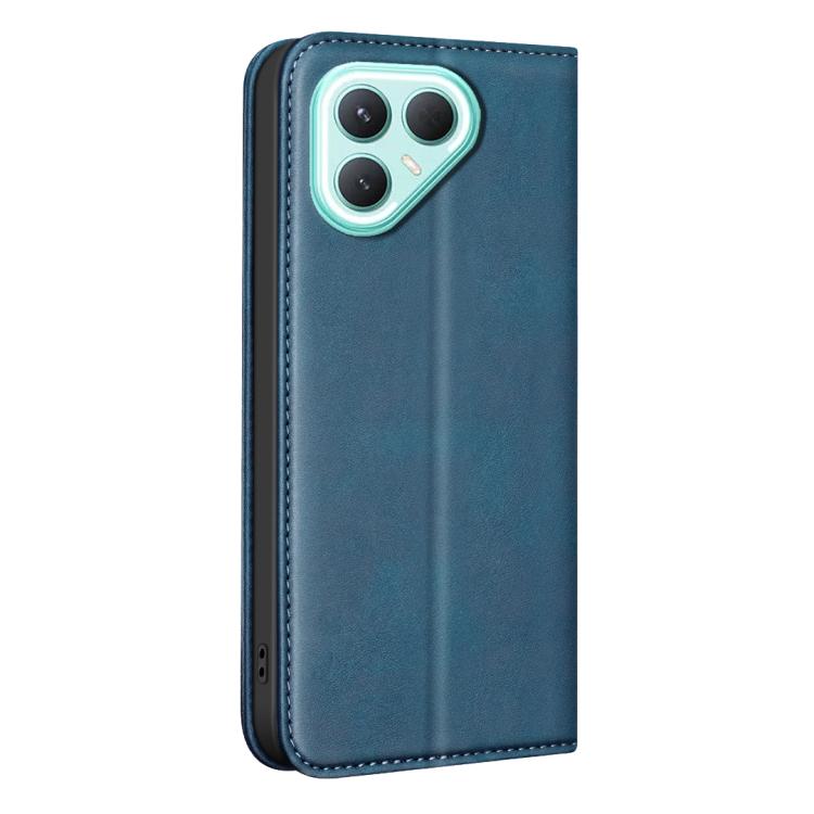 For Tecno Pova 7 Pro 5G BINFEN COLOR Calfskin Texture Magnetic RFID Vegan Leather Phone Case