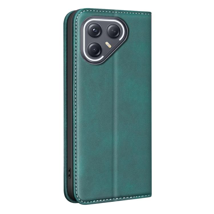 For Tecno Pova 7 Ultra 5G BINFEN COLOR Calfskin Texture Magnetic RFID Vegan Leather Phone Case