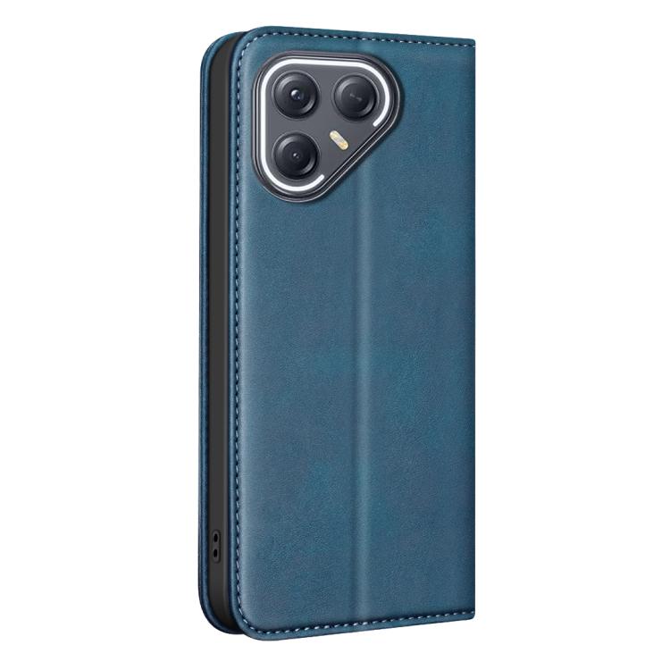 For Tecno Pova 7 Ultra 5G BINFEN COLOR Calfskin Texture Magnetic RFID Vegan Leather Phone Case